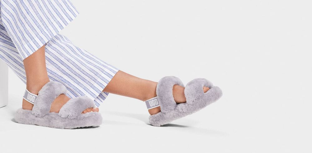 Ugg Slides Canada - Ugg Kids' Oh Yeah Grey